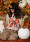 Feather Bow Tee