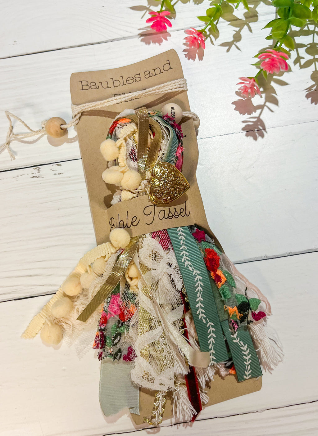 Threads of Grace Bible Tassel Bookmark