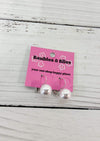 Like Royalty Lever Back Pearl Earrings