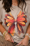 Feather Bow Tee