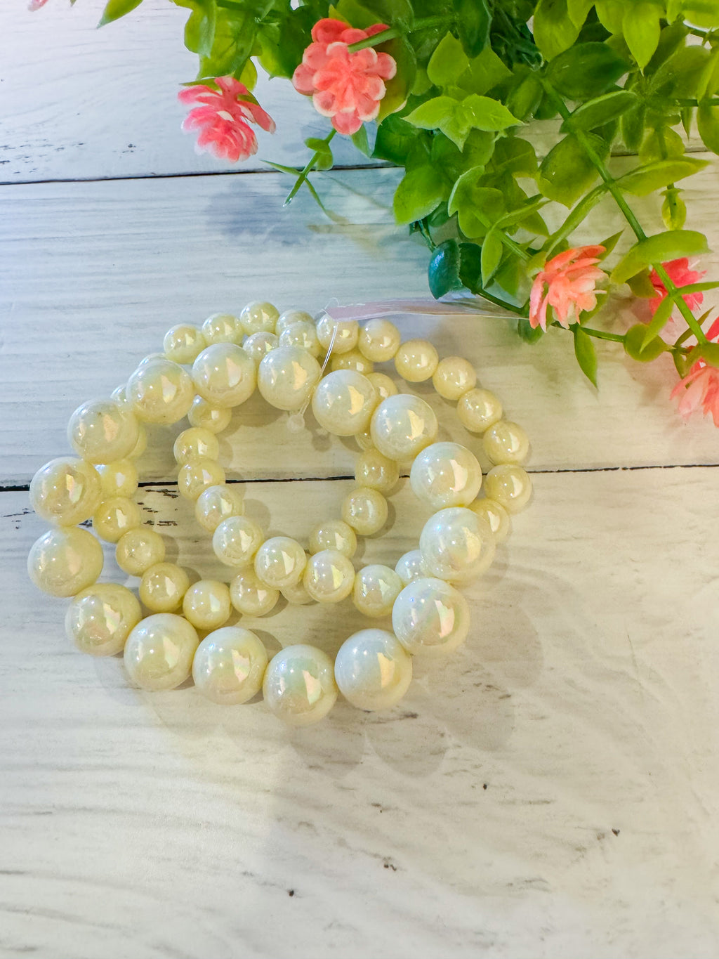 Feels Like Spring Pearl Stretch Bracelet Set