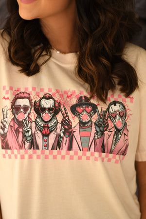 Horror Stars Bubblegum Tee