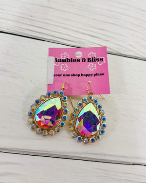 Eye Catching Aurora Bling Earrings