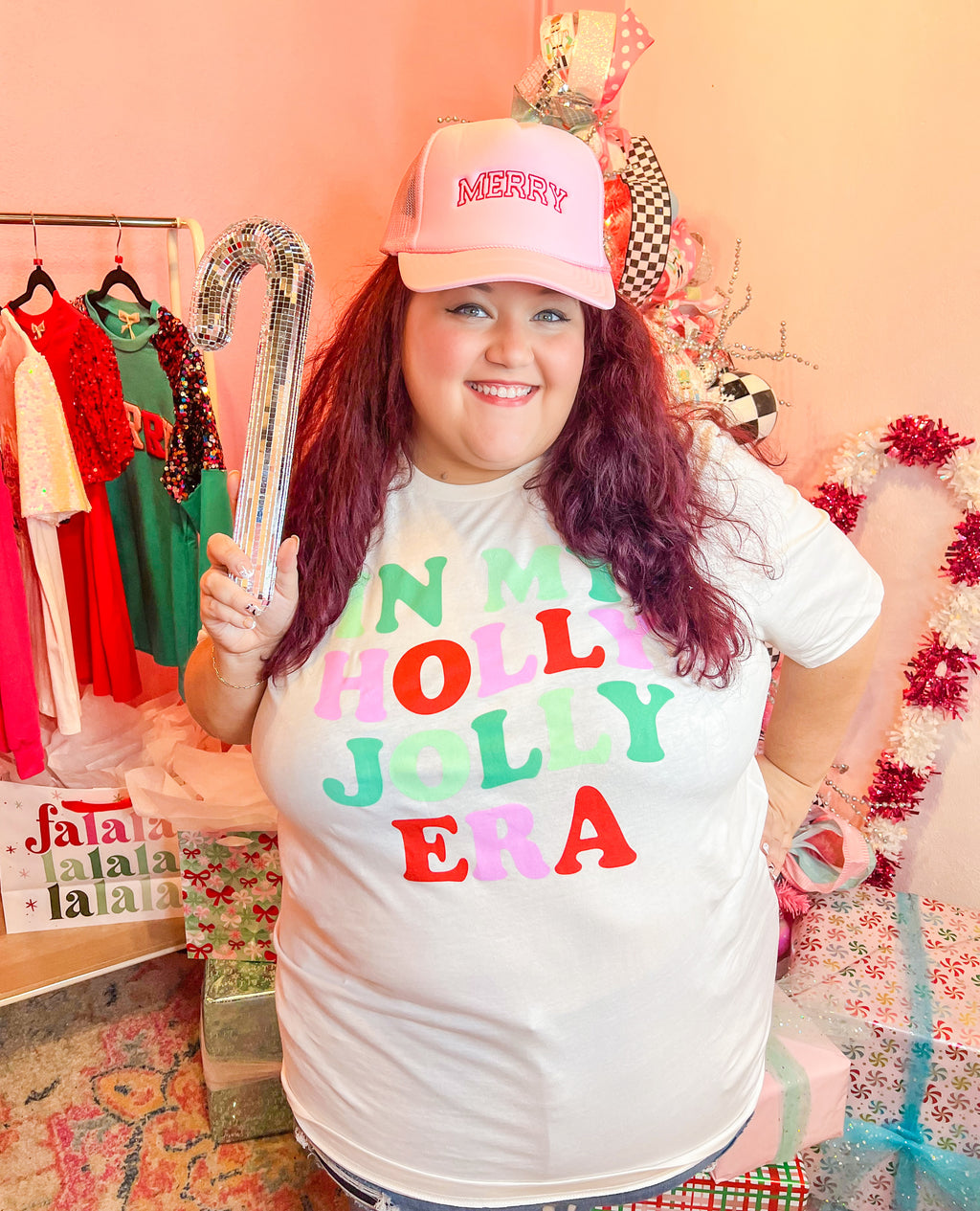 In My Holly Jolly Era Tee