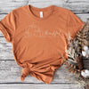 Thankful Doodle Pumpkin Rust Tee