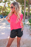 PREORDER - After Dark Solid Black - Jess Lea Everyday Shorts