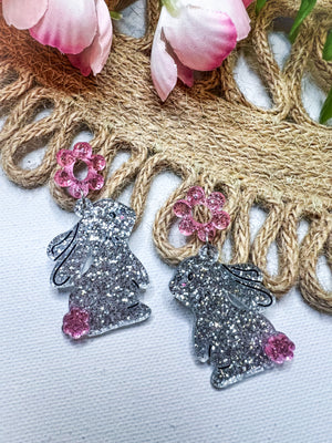 Some Bunny Special Glitter Bunny Earrings