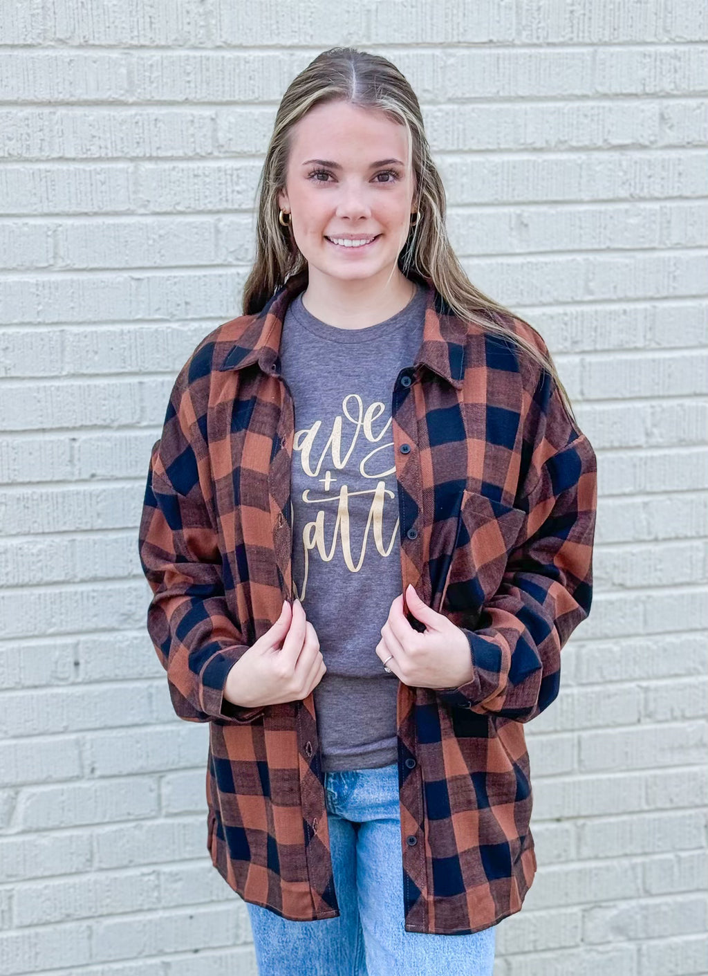 Leaves & Lattes Mocha Tee