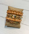 Enchanted Evenings Bling Beaded Bracelet Stack