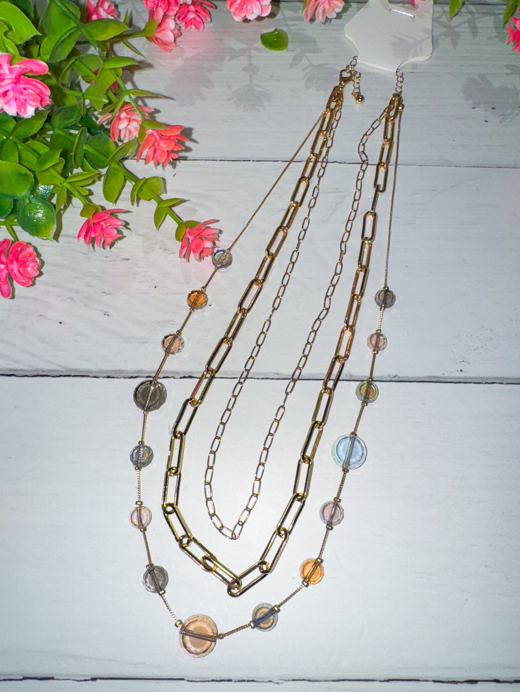 The One For Me Layered Gem Necklace