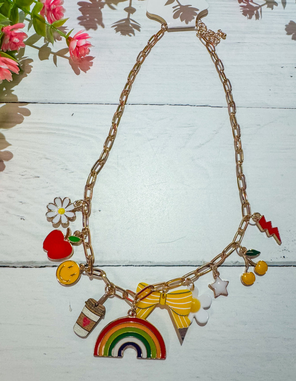 Head of the Class Teacher Charm Necklace