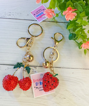 Tutti Frutti Bling Keychain