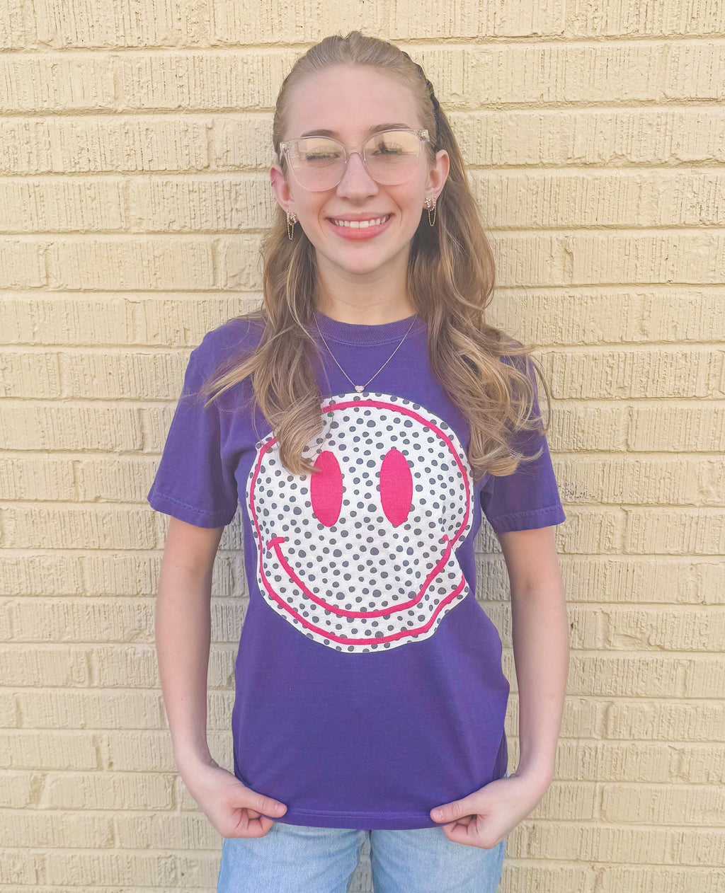 Spotted Smile Comfort Colors Tee