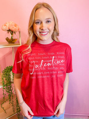 Valentine Script Tee