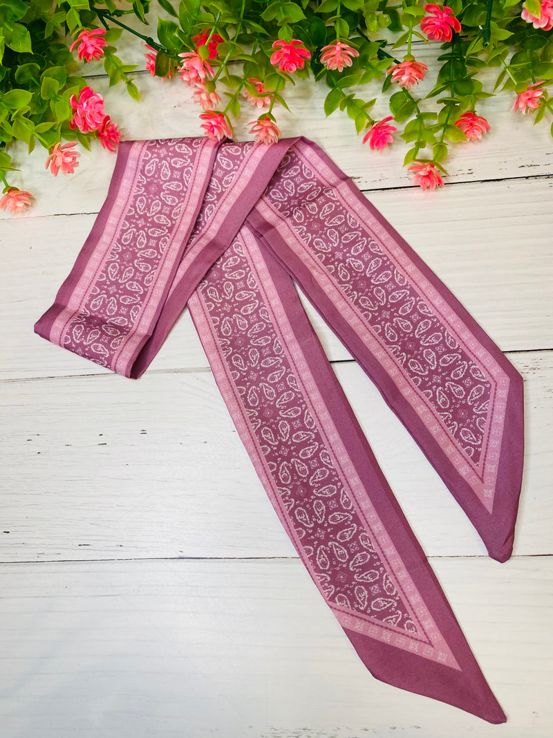 Pretty Paisley Purse Scarf Collection