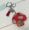 Bling All Day Puffy Shape Keychain