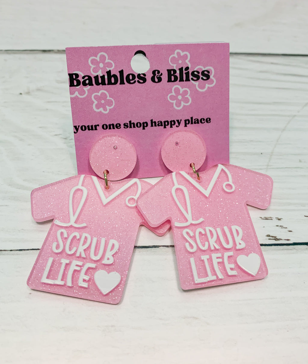 Scrub Life Earrings