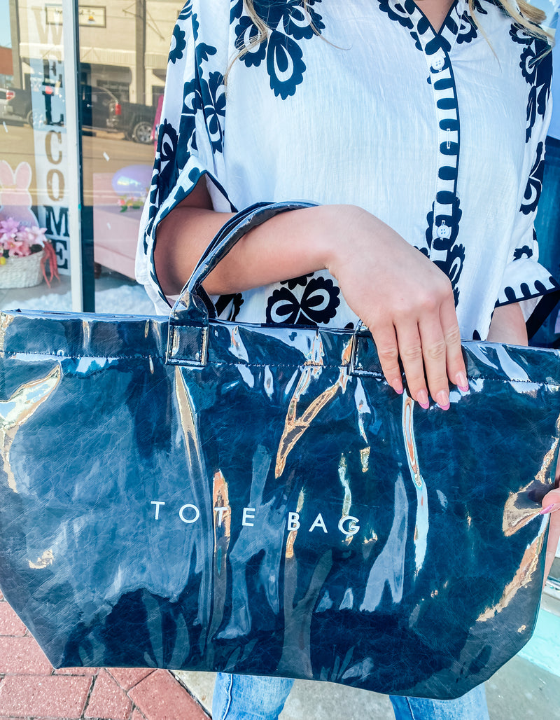 It Girl Vinyl Tote Bag