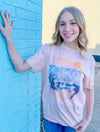 Salt Water & Sun Shine Peach Tee