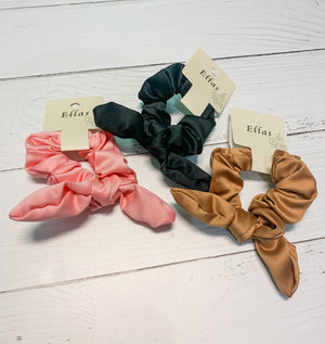 Silk Bow Scrunchie