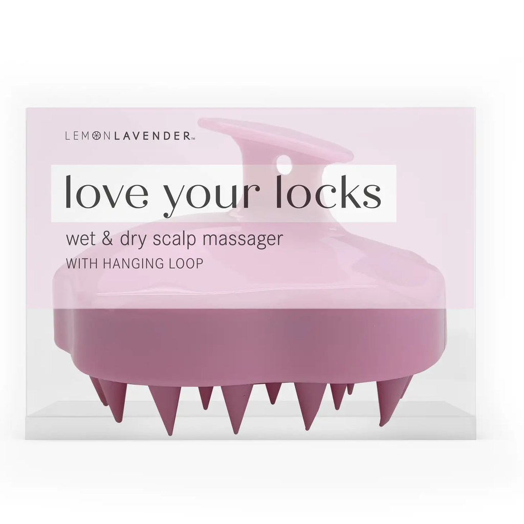 Lemon Lavender Love Your Locks Wet & Dry Scalp Massager