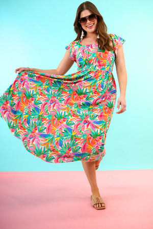 Take Me To Cabo Jess Lea Tropical Dress