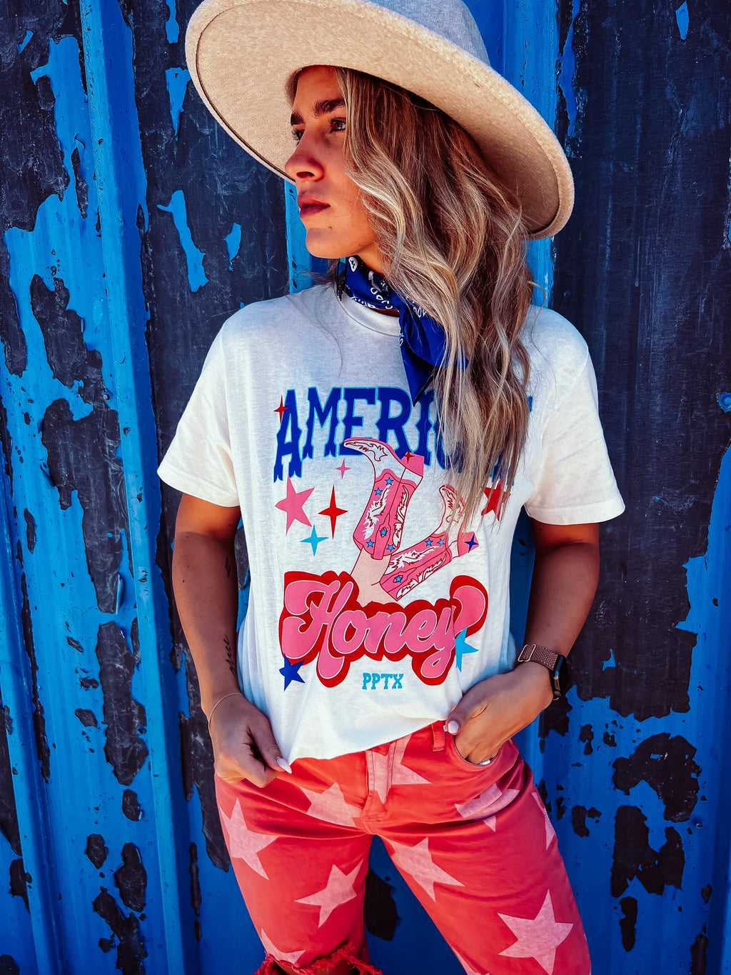 American Honey Boots Tee