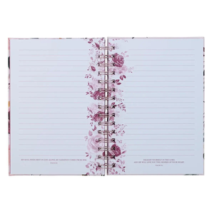 Journal Wirebound Pink Floral the Plans Jer. 29:11