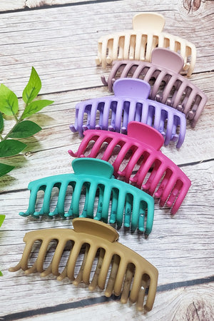 Matte Hair Claw Clip