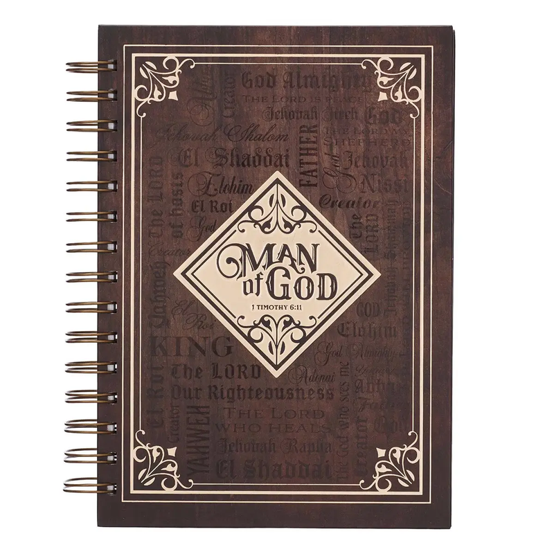 Journal Wirebound Man of God