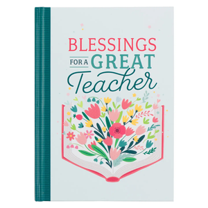 Gift Book Blessings For A Great Teacher Hardcover