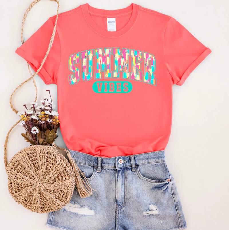 PREORDER Summer Vibes Gildan Softstyle Tee