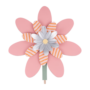Pink Flower - Welcome Board Topper