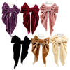 Velvet Chenille Bow Hair Clip