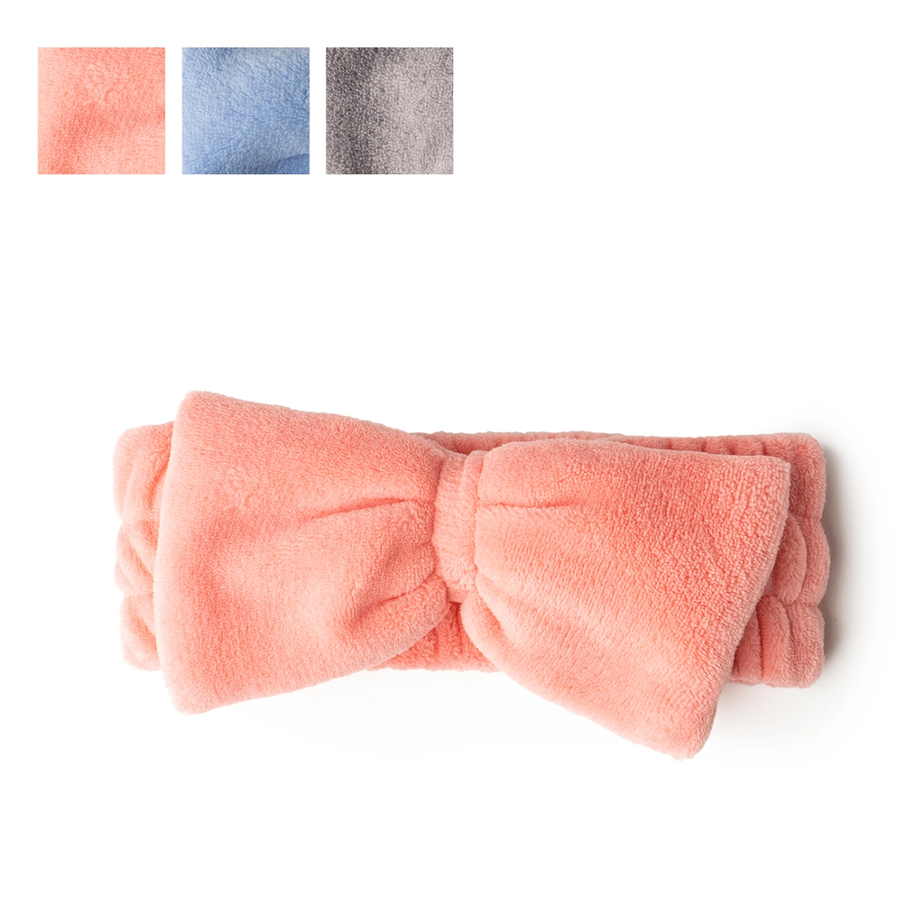 Lemon Lavender Take A Bow Ultra Plush Spa Headband