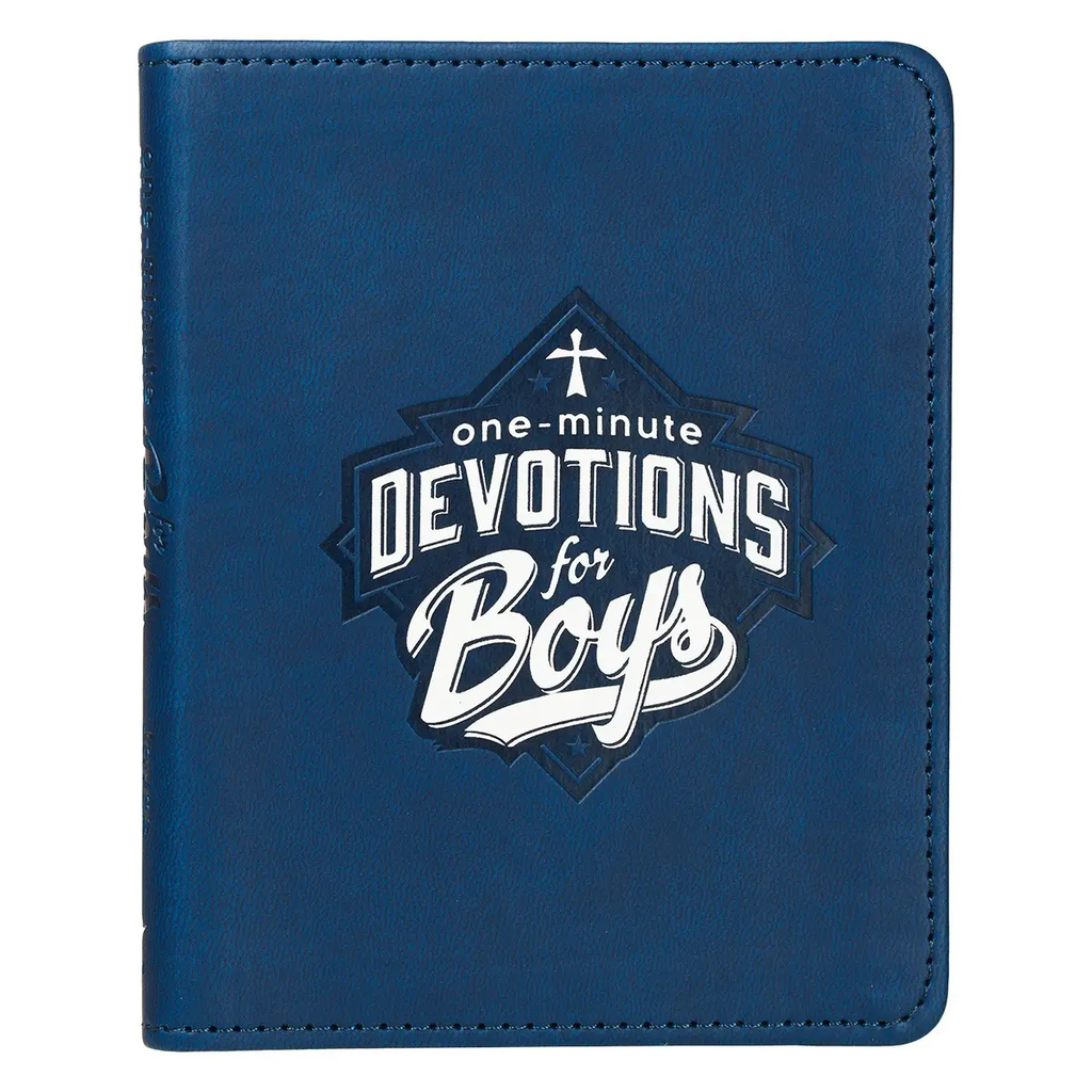 One-Minute Devotions For Boys Faux Leather