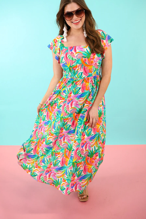 Take Me To Cabo Jess Lea Tropical Dress