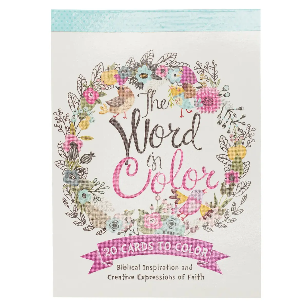 The Word in Color Coloring Cards