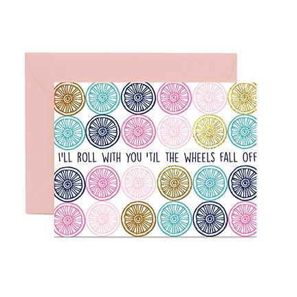 Greeting Card - 'Til the Wheels Fall Off