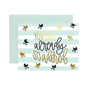 Greeting Card - So Adored